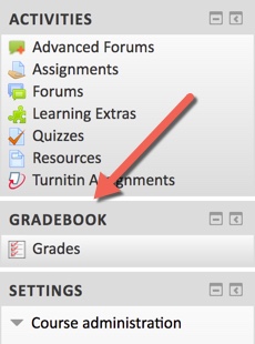 Image of the new Gradebook Block that will be added to the Course Portal on 6/17/2017